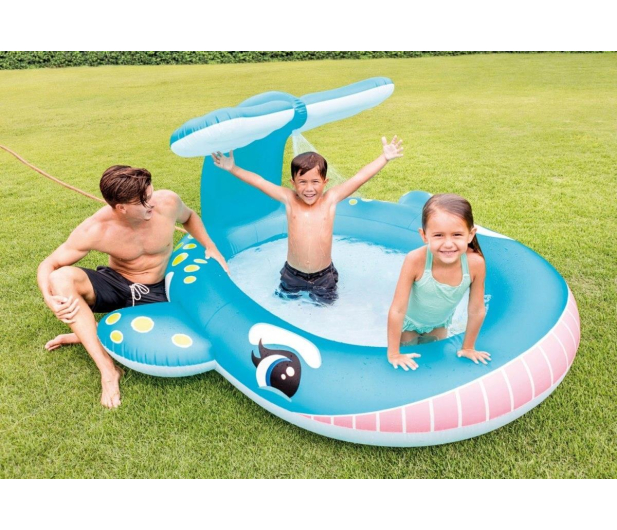 INTEX Basen dmuchany Wieloryb 200x196x91cm - 549473 - zdjęcie 2
